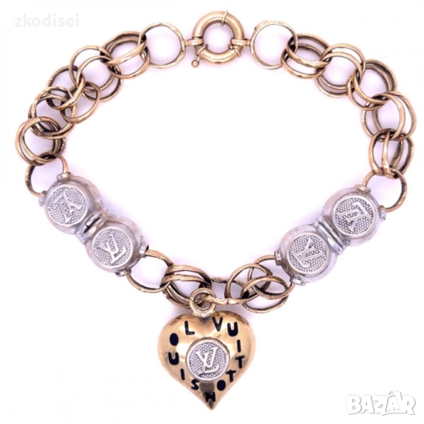 Златна дамска гривна 13,75гр. 21,5см. 14кр. проба:585 модел:5194-1, снимка 1