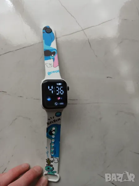 Детски електронен часовник Stitch, часовник Стич, снимка 1