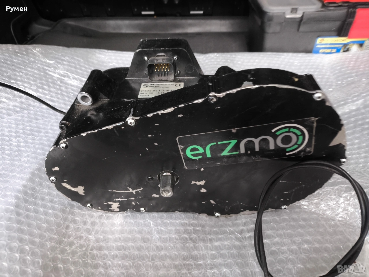 EMGR Pedelec задвижване за товарни велосипеди, 8A, 36V DC ERZMO MS 1, снимка 1