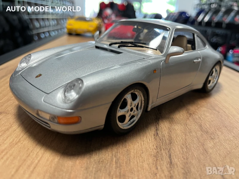 Метална колекционерска количка модел BBURAGO PORSCHE 911 993 1:18, снимка 1