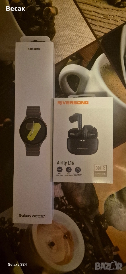 samsung watch 7 44 mm нов, снимка 1