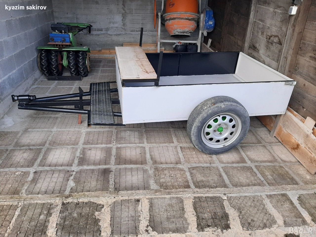 ремарке за мотофреза, снимка 1