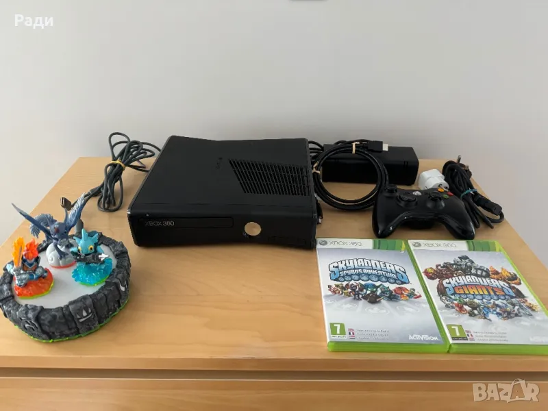 Xbox 360 slim + Skylanders , снимка 1