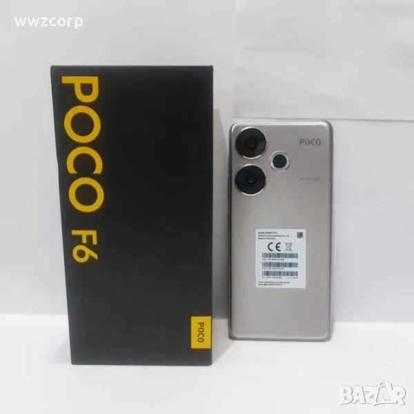 Xiaomi poco f6 titanium 512gb/12gb ram, снимка 1