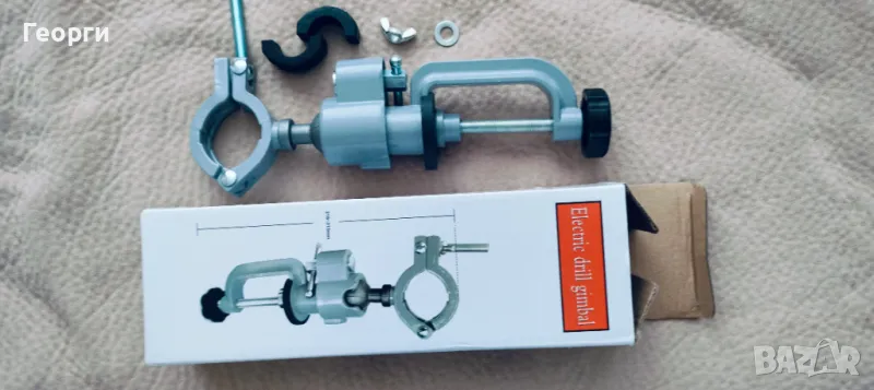 Стойка за бормашина и прав шлайф , снимка 1