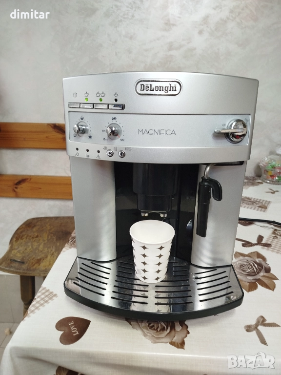 Кафе автомат Delonghi Magnifica ECO, снимка 1