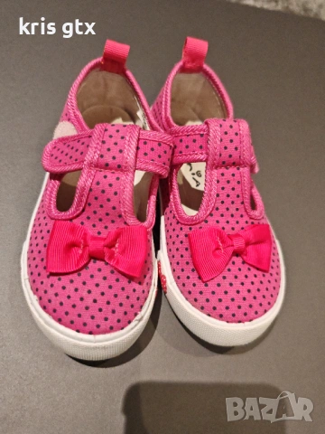 два чифта детски пантофи с панделка – №25, снимка 5 - Детски пантофи - 53484719