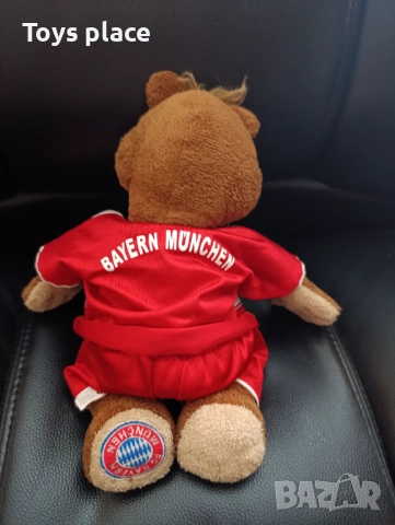 Оригинално колекционерско мече Байерн Мюнхен Bayern Munich, снимка 4 - Фен артикули - 52659640