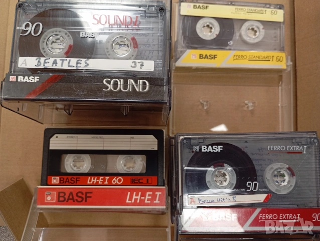 Лот от 13 аудио касети BASF, снимка 2 - Аудио касети - 53981476