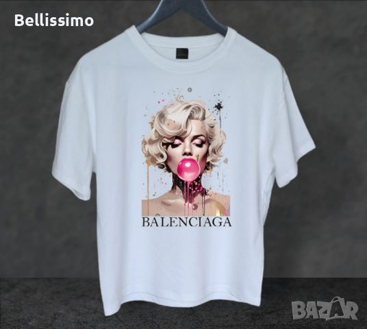 Дамска тениска Balenciaga, Premium quality, снимка 1 - Тениски - 46577580