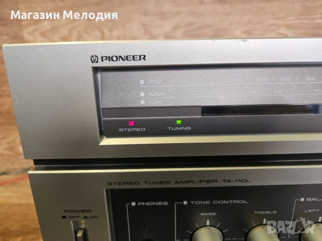 Аудиосистема Pioneer TA-110L + CT-110 – Перфектният тандем за ценители на класическия звук, снимка 9 - Аудиосистеми - 54049790