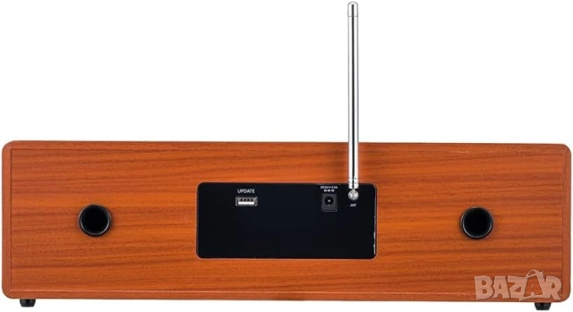 AOVOTO DAB+/FM Радио с Bluetooth, Цветен Дисплей и Дистанционно, снимка 7 - Bluetooth тонколони - 53383866