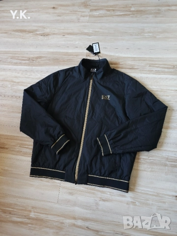 Оригинално мъжко бомбър яке Emporio Armani, снимка 2 - Якета - 51805462