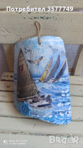 Ръчно изработени декоративни керемиди и картини с естествени материали , снимка 7 - Картини - 52990484