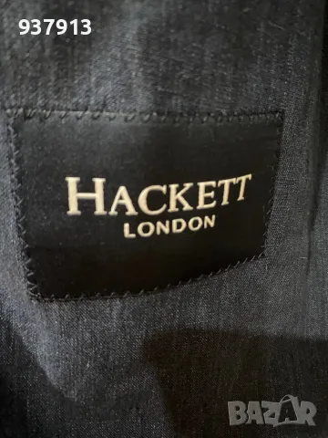 Мъжко сако от лен Hackett London, снимка 3 - Сака - 46965388