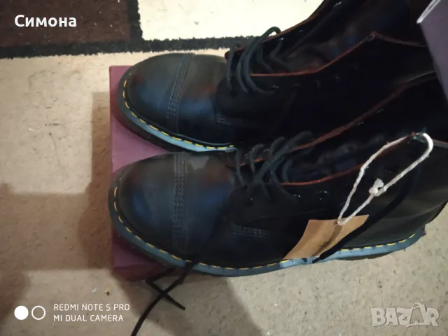 Dr. Martens made in England, снимка 1 - Мъжки боти - 47842119