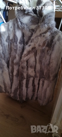 Луксозно дамско палто естествен косъм , снимка 5 - Палта, манта - 52625933