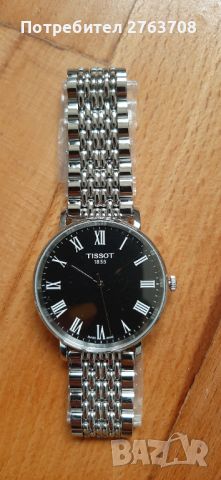 Продавам мъжки нов часовник Tissot,с батерия и кутия, снимка 1 - Мъжки - 46175710