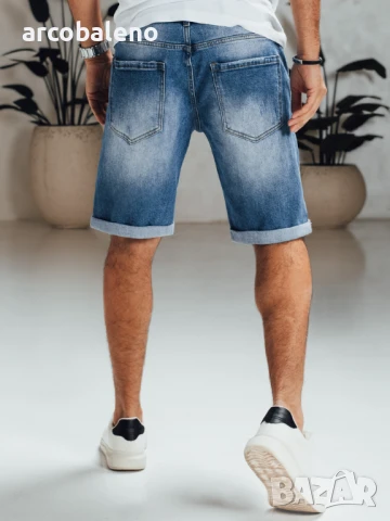 Ликвидация! Мъжки дънкови къси панталони , снимка 3 - Къси панталони - 50869214