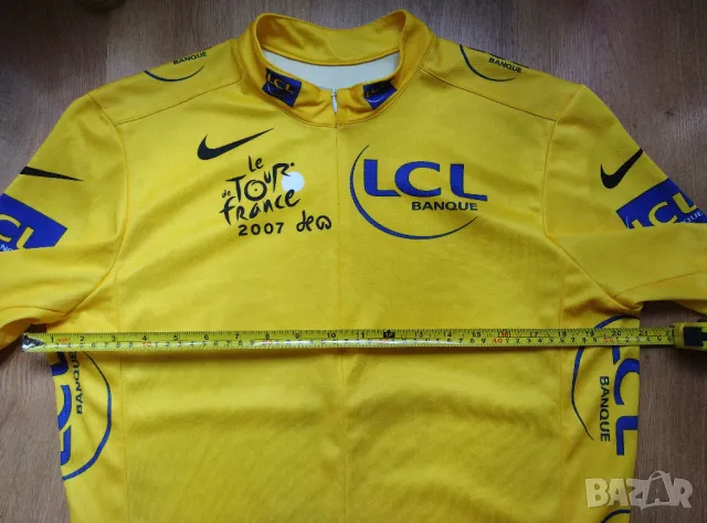 2007 Tour De France LCL Nike Jersey Bike - вело байк джърси за колоездене, снимка 10 - Спортни дрехи, екипи - 49424612