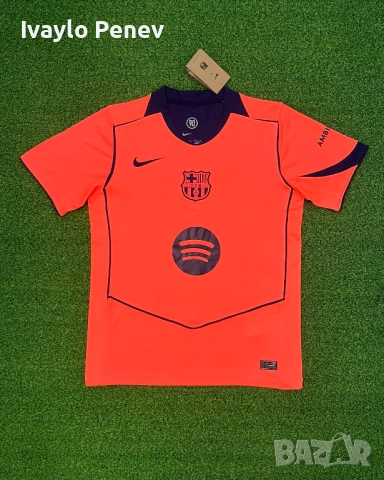 Ново! Барселона/ Barcelona оригинални тениски 2025/2026 Nike, снимка 2 - Спортни дрехи, екипи - 46463780