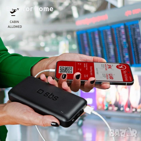 SBS PowerBank 20K FAST, 20W Power Delivery, 20000mAh, Външна батерия с бързо зареждане, снимка 10 - Оригинални батерии - 53697442