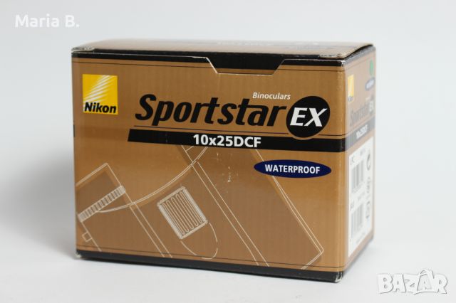 Бинокъл NIKON Sportstar EX 10x25 DCF, снимка 1 - Екипировка - 45399551