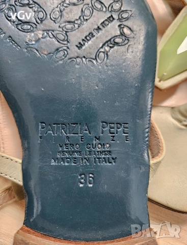 Дамски сандали  Patrizia Pepe - 36, снимка 7 - Сандали - 54165354
