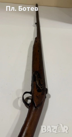 Стара кремъчна/капсулна пушка, снимка 9 - Антикварни и старинни предмети - 53976758