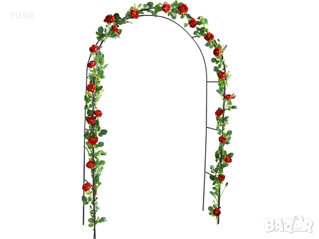 НОВА! Арка за рози 260 х 38 х 133 см