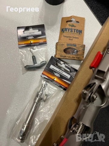 Професионален шаранджийски комплект – Anaconda Vipex TXS, Fox, Kryston + Автоматична стойка, снимка 6 - Въдици - 53306559