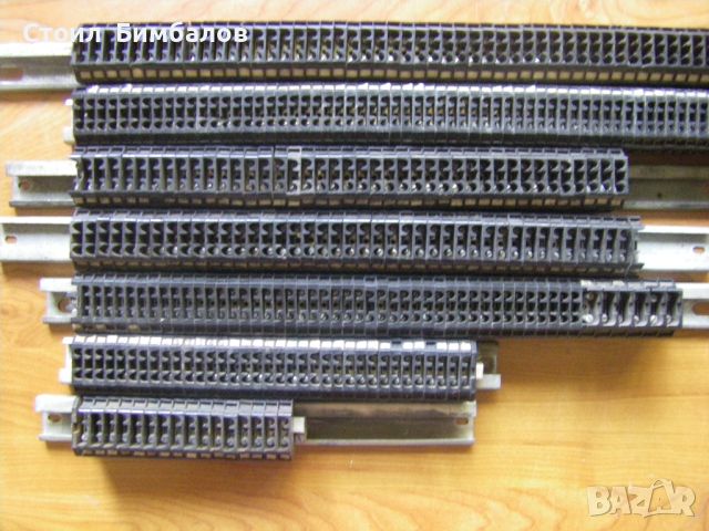 Редови клеми за електрически табла монтирани на G32-15 шина, модел BG, снимка 5 - Други машини и части - 42993890
