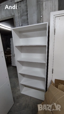 Гардероб - Етажерка 83/200/32см - офис шкаф с рафтове за документи 4бр, снимка 10 - Шкафове и рафтове - 53103165