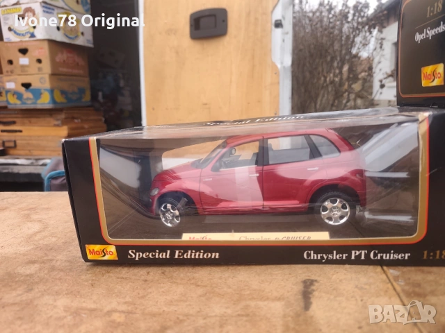 МЕТАЛНИ КОЛИ 1:18 Нови в кутия Maisto, снимка 7 - Колекции - 53711385