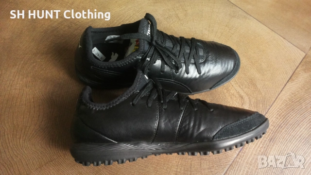 PUMA KING Leather Football Astro Turf Kids Размер EUR 36 / UK 3,5 детски стоножки 3-14-S, снимка 8 - Футбол - 52248027