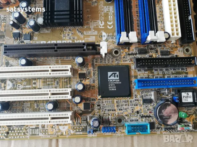 Дънна платка Asus P4R800-VM Socket 478 CPU+FAN, снимка 5 - Дънни платки - 47897841