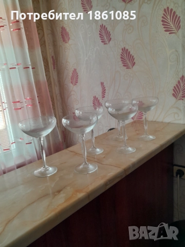 Комплект  стъклени чаши, снимка 10 - Чаши - 51796459