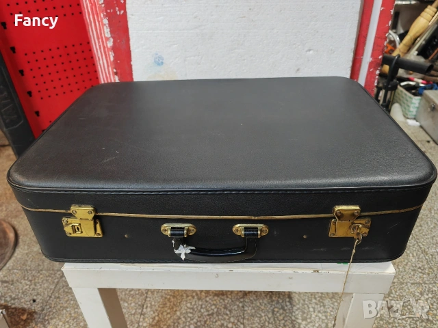 Чехословашки стар куфар 65/38 см, снимка 2 - Антикварни и старинни предмети - 53179968