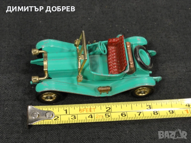 СТАРА РЕТРО МЕТАЛНА КОЛИЧКА MAXWELL MATCHBOX MOY ENGLAND, снимка 7 - Колекции - 51867875