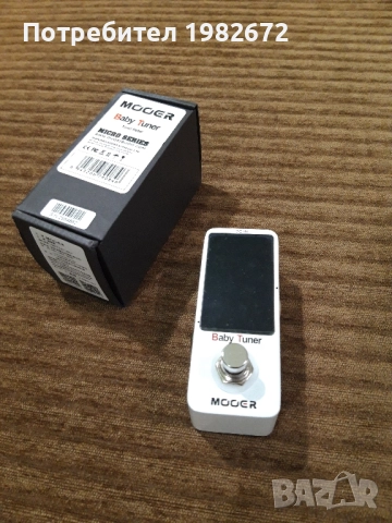 Тунер за китара Mooer Baby tuner 