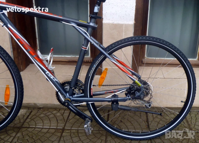 ДжиТи ! 28 цола ! Трекинг хибрид- лек офроуд ! 27 скорости ! ТОП!, снимка 6 - Велосипеди - 53235364