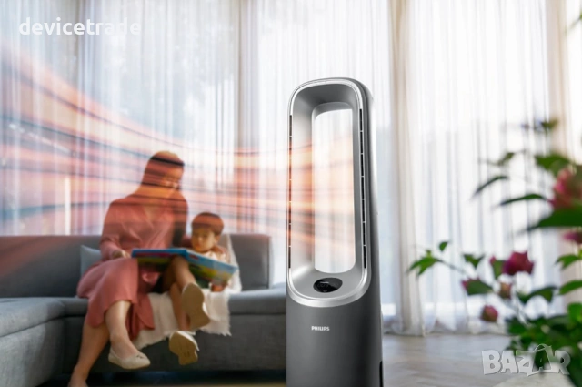 Пречиствател за въздух Philips Air Performer AMF870 3 в 1 с функция за отопление и охлаждане, снимка 7 - Овлажнители и пречистватели за въздух - 53677331