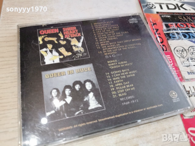 QUEEN CD 0403261619H2E6R, снимка 12 - CD дискове - 53709224