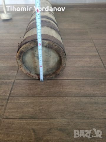 Стара дървена буталка за масло., снимка 16 - Антикварни и старинни предмети - 45681515