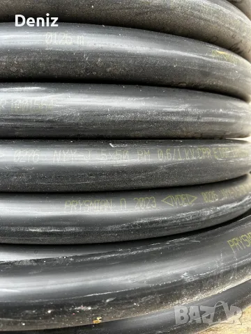 Кабел NYY-J 5x50   , снимка 2 - Кабели - 49772048