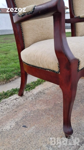 Кресла с висок гръб-2бр, снимка 9 - Дивани и мека мебел - 54190226