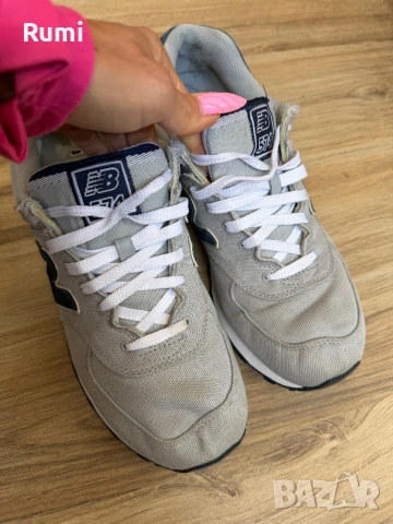 Оригинални мъжки маратонки NEW BALANCE 574! 45 н, снимка 3 - Маратонки - 52179659