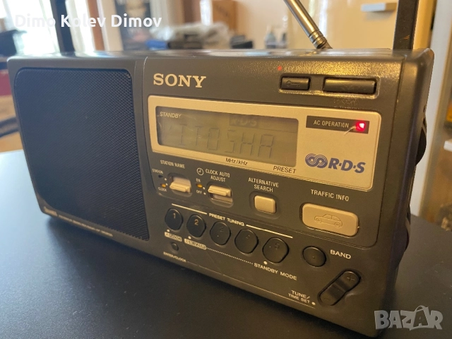 SONY ICF M50 RDS Радио, Ресийвър, снимка 5 - Радиокасетофони, транзистори - 51784996