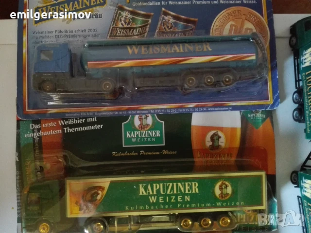 Рекламни камиончета бира , мащаб 1/87., снимка 4 - Колекции - 51150621