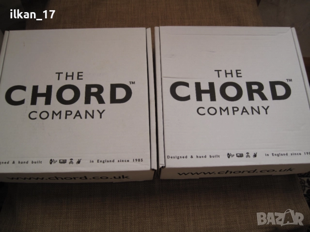 Чинчове Качествен стерео аудио кабел Chord C-Line Audio 2Комплекта по 2 Метра Внос Герман 2RCA-2RCA , снимка 7 - Аудиосистеми - 52422781